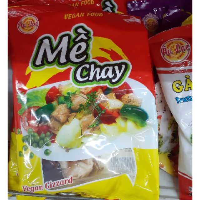 Mề chay Âu lạc 210g, cá thu, gà, tôm, sườn non,chả lụa chay,....