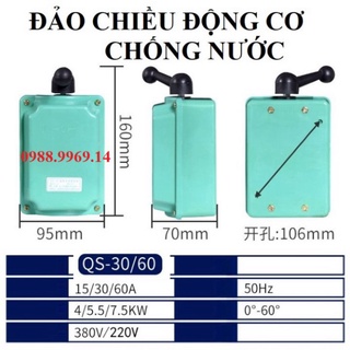 Đảo chiều động cơ 3 pha có chống nước