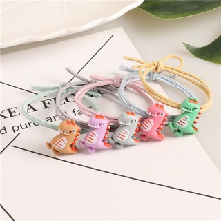 COMBO 10 Dây Thun Cột Tóc Đính Hình Khủng Long BT CT36, Style Hàn Quốc (Giá Sỉ Siêu Rẻ)