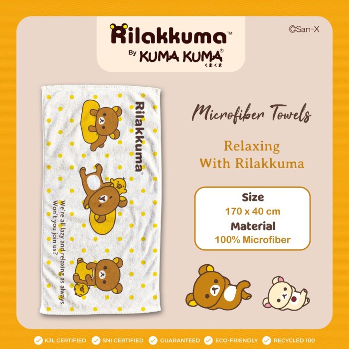 Kumamoto - Khăn Tắm Sợi Nhỏ 100% Chính Hãng (Bọc Bong Bóng Miễn Phí)