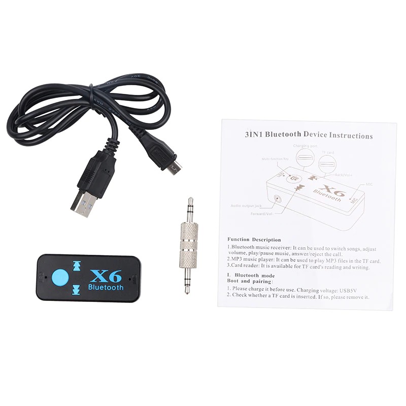 Thiết bị Usb Bluetooth cho xe hơi X6