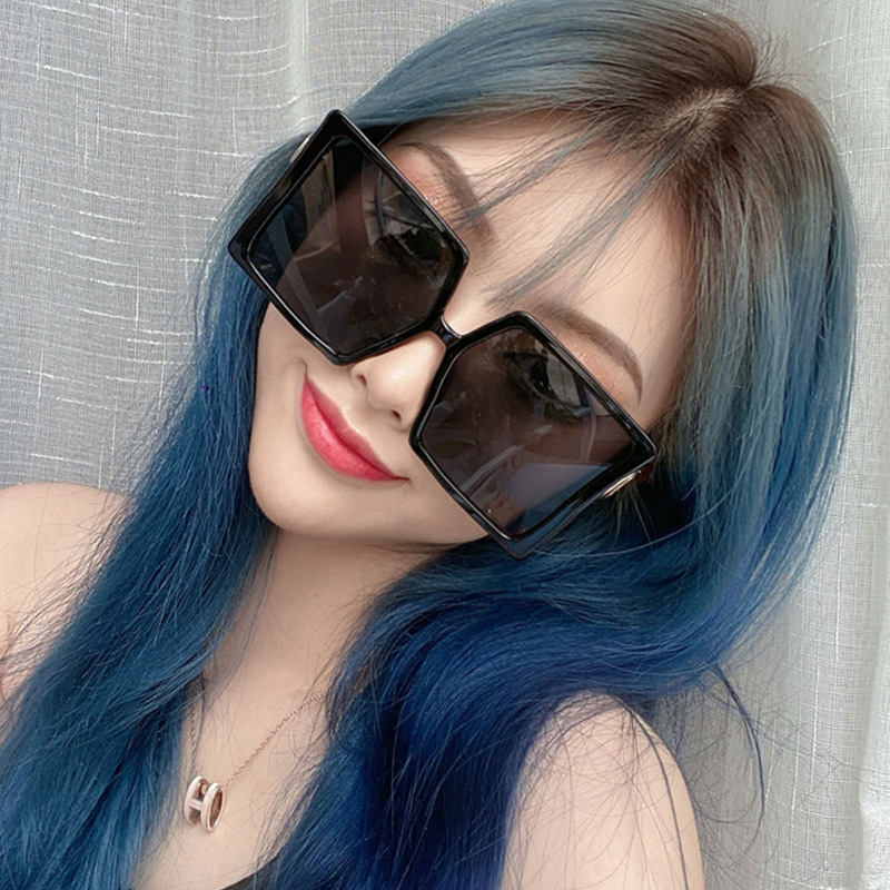 Kính mắt gọng vuông bản lớn phong cách Hàn Quốc sành điệu cho nữ