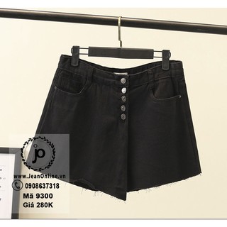 Quần short jean giả váy big size (MS 9300)
