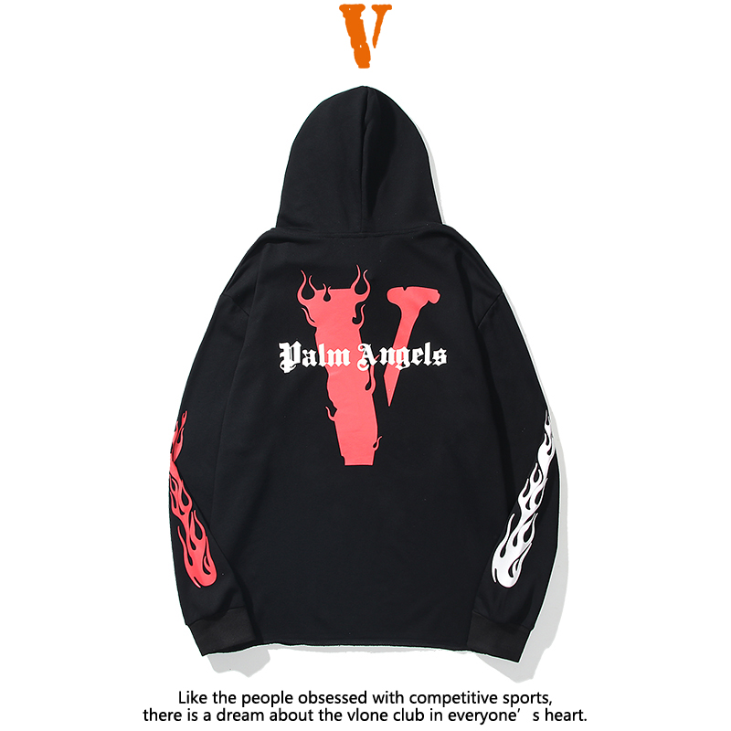 Áo Hoodie in họa tiết hcuwx Vlone thời trang sành điệu cho nam và nữ