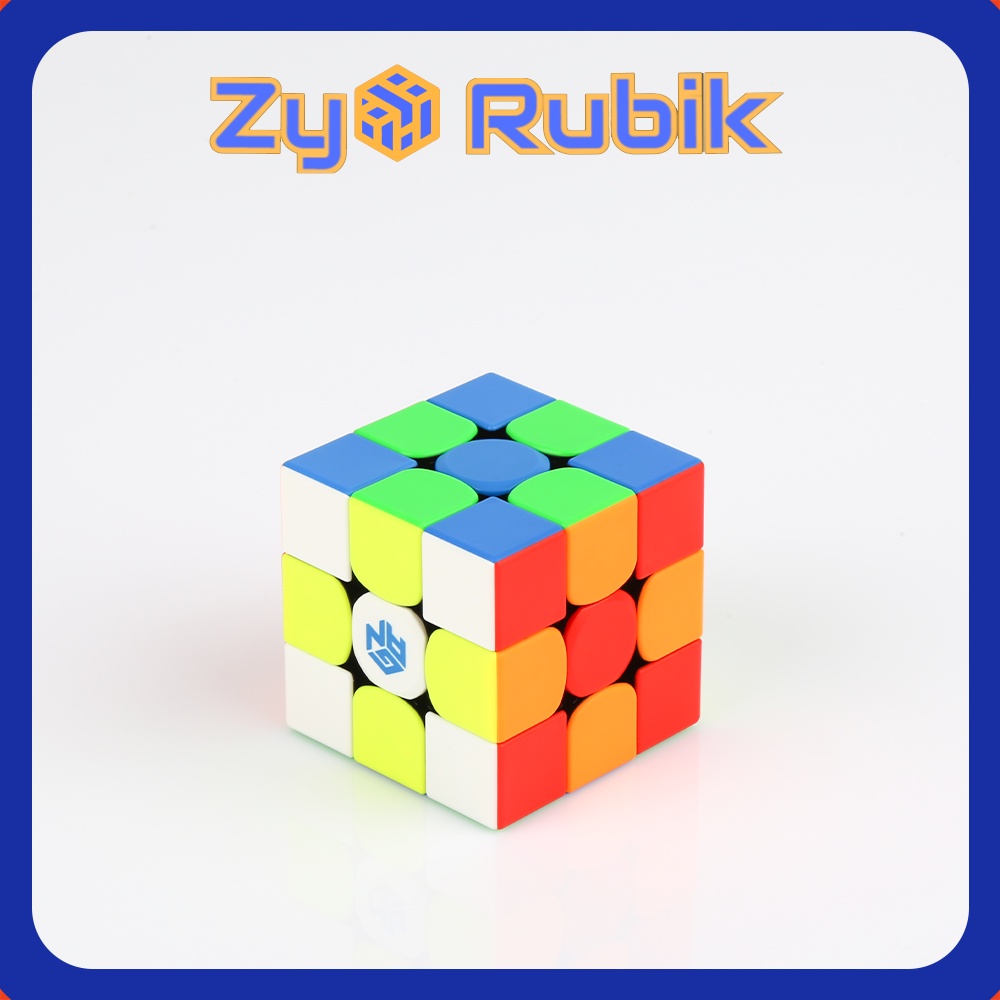 Rubik 3x3x3 Gan356 AIR M flagship 2020 Stickerless / Đen (Hãng Mod Nam Châm) - ZyO Rubik