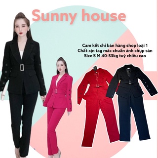 Set vest công sở nữ  - Bộ Vest công sở hàn quốc hàng chuẩn shop (Video + ảnh thật)