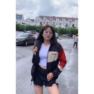 Áo Khoác Kaki Jacket Thêu ( ảnh thật )