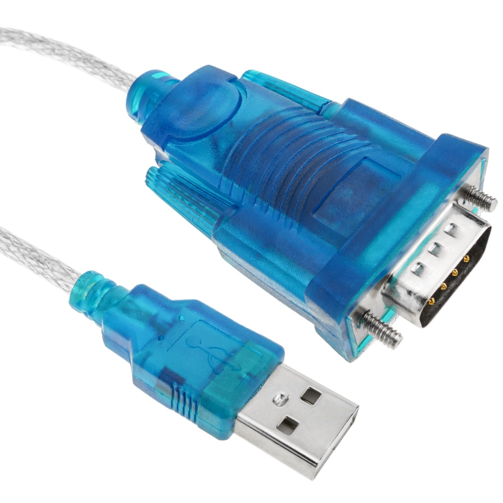 Dây chuyển đổi USB to COM RS232 HL-340 dùng chip CH340 tiện dụng cho máy tính PC VNET