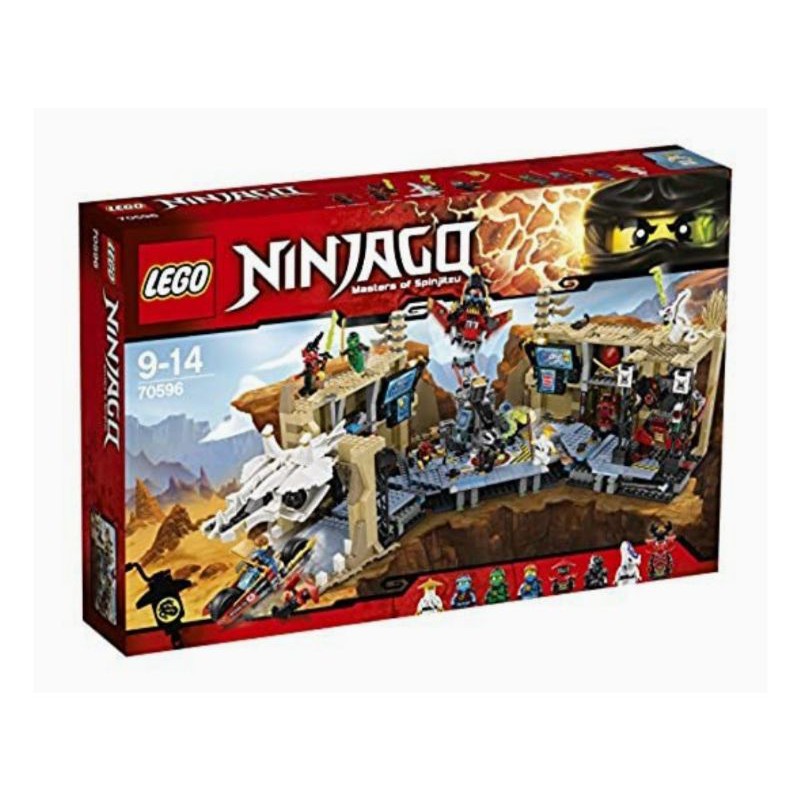 Đồ chơi lắp ráp Hỗn chiến hang Samurai Lego Ninjago 70596