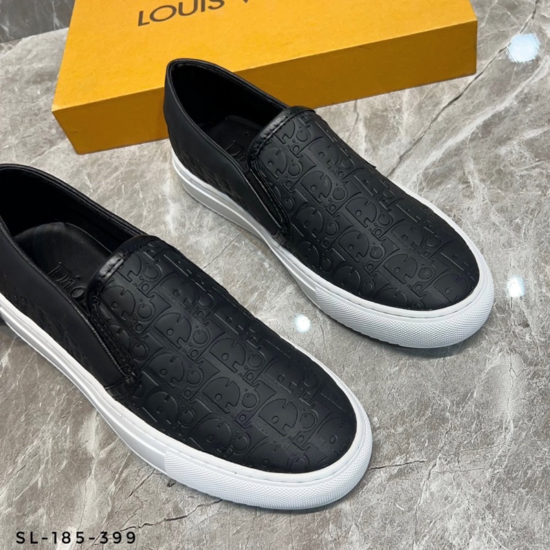Giầy Slipon D.I.0.R Neww Fullbox da trơn cao cấp !! SL-185