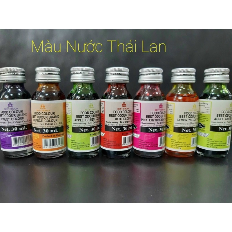 Màu thực phẩm Best Odour 30ml