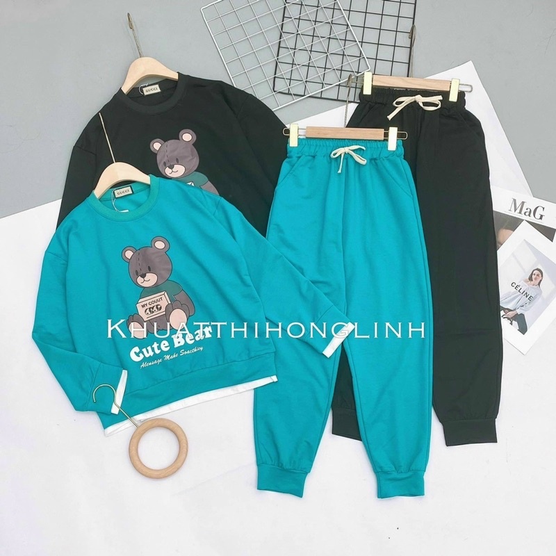Set nỉ gấu VIP 2021 Quảng Châu