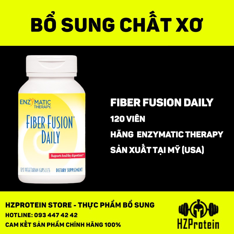 FIBER FUSION DAILY - VIÊN UỐNG BỔ SUNG CHẤT XƠ TỪ RAU CỦ (120 VIÊN) |  Shopee Việt Nam