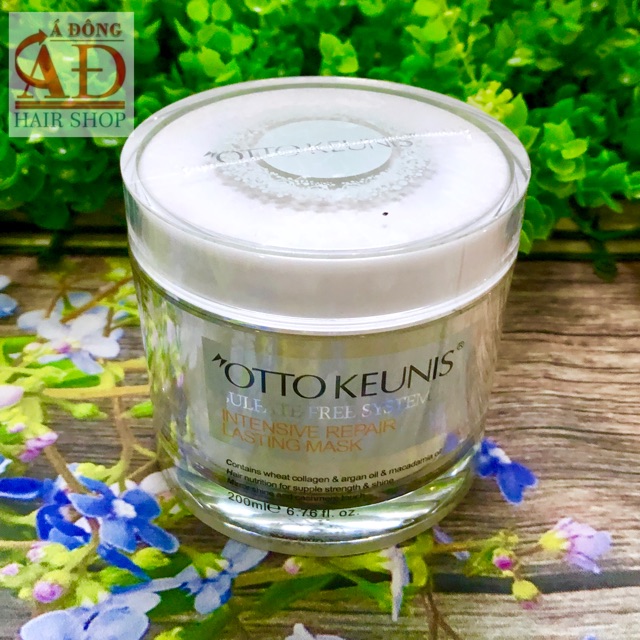 Dầu ủ lụa Ottokeunis intensive Repair Mask cho tóc khô hư tổn 200ml