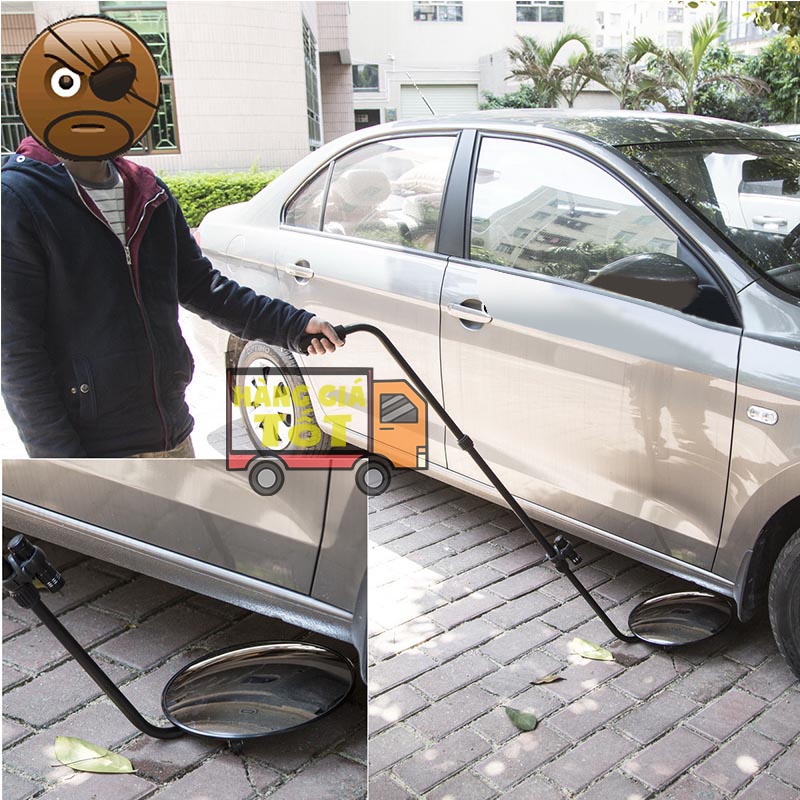 Gương Cầu Tròn Dò Tìm Vật Lạ Dưới Gầm Xe V3