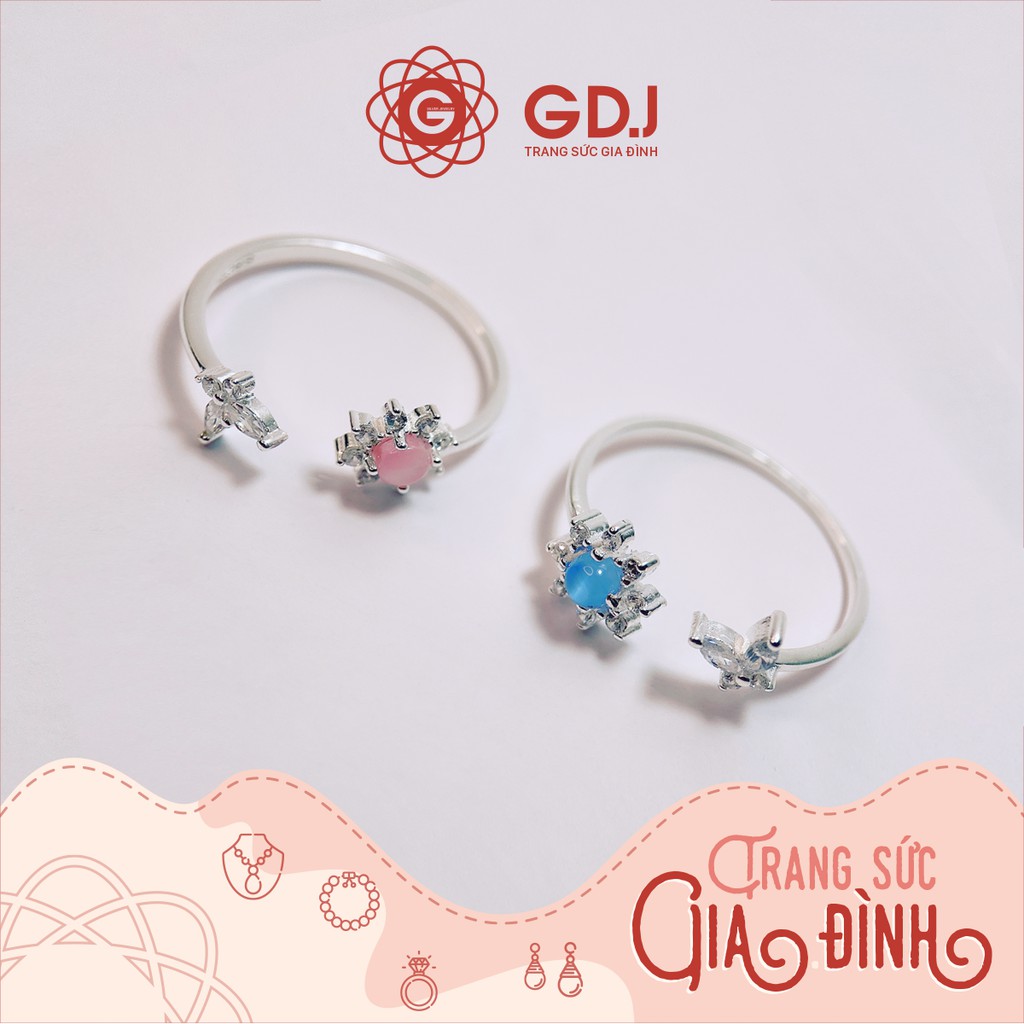 Nhẫn Bạc 925 Freesize KNNGH07