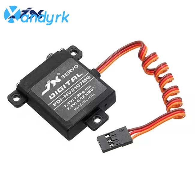 JX PDI-HV2107MG 7.9kg Steering Torque Mini Digital Metal Gear Core Servo for RC Fixed Wing Airplane Plane servo gear airplane wing