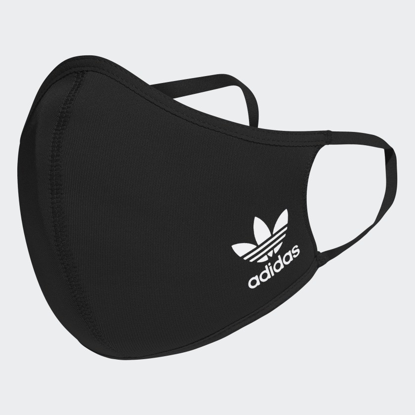 Khẩu trang vải Adidas cao cấp tái sử dụng nhiều lần màu đen - Hàng Chính Hãng | BigBuy360 - bigbuy360.vn