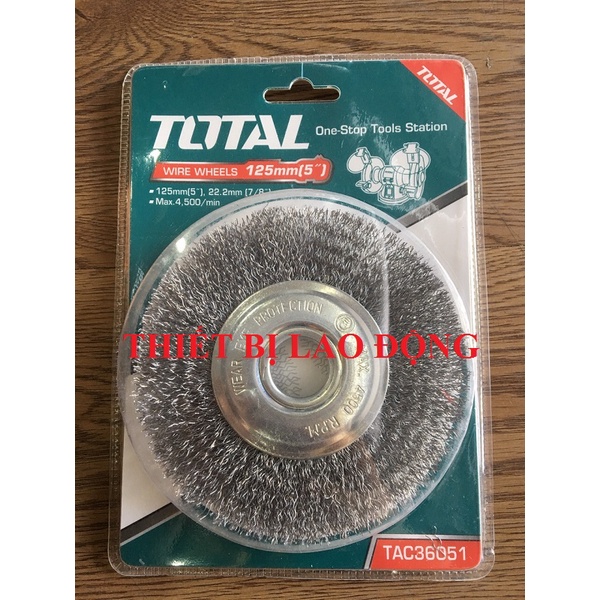 Total - TAC36051 Bánh cước 1T2 125mm