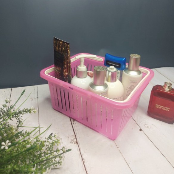 ❤️Giỏ nhựa có quai xách đựng đồ phòng tắm/nhà bếp/ dụng cụ đa năng Thiên Đường tiện ích giá sốc❤️