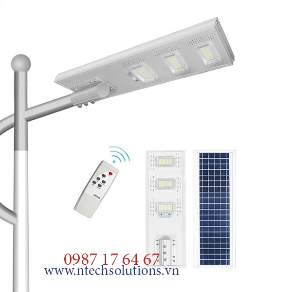 Đèn năng lượng mặt trời Jindian - Đèn đường JD-19150 Công suất 150W Khung Nhôm, Chip Led "SMD" - BH 02 Năm