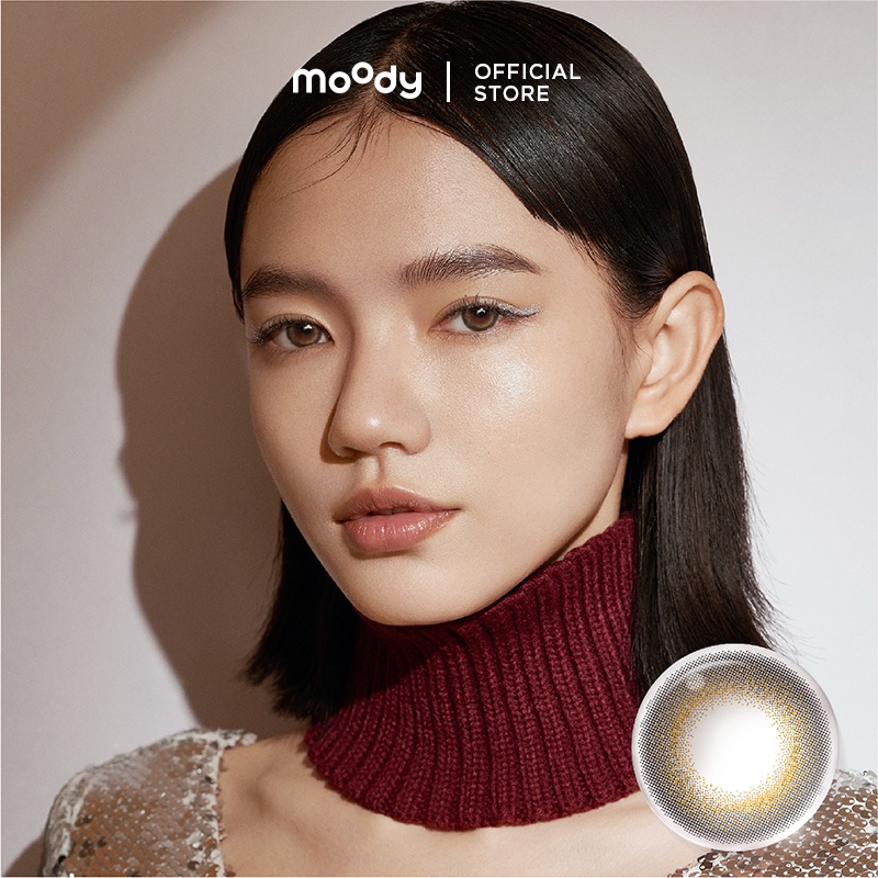 Set 10 kính áp tròng có màu Moody Daily GRAVITY VINYL 14.2mm bô sưu tập - Cosmo Disco