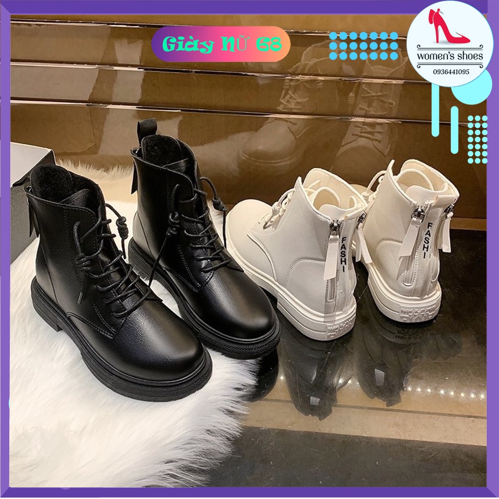 Bốt Nữ 2 Khoá Hót Trends Cao Câp Siêu Đẹp