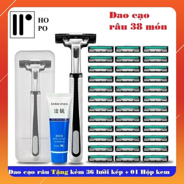 Bộ Dao Cạo Râu 38 Món