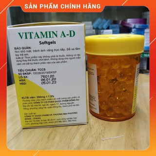 Vitamin A-D lọ 100 viên