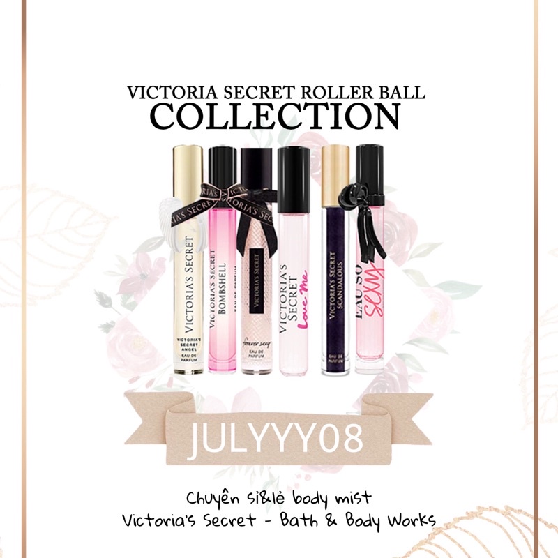 Nước Hoa Dạng Lăn Victoria Secret Mini 7ml / Authentic +jɥȽÿ08+