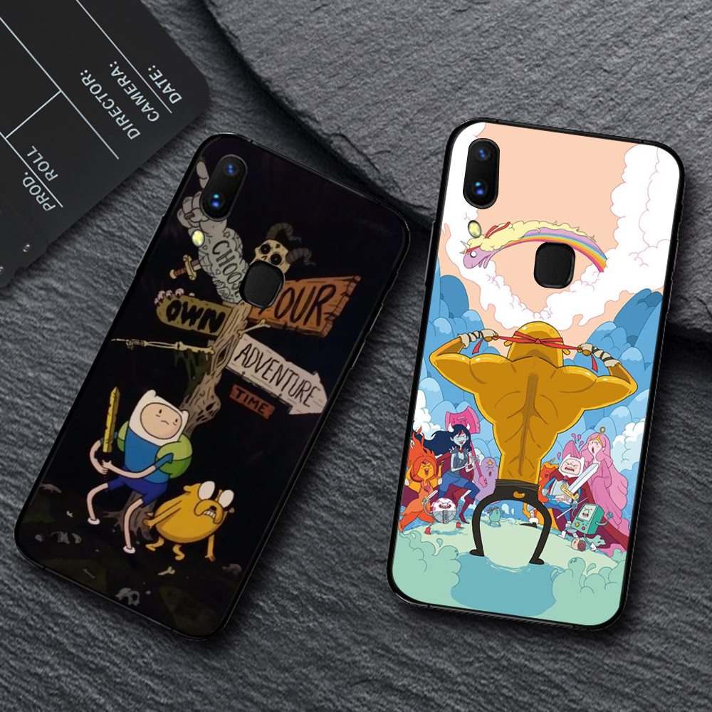 Ốp Lưng Mềm In Hình Adventure Time Cho Oppo A3S A5 A37 A39 A5S A7 A59 F1S F3 A1 F5 F7 F9 1a