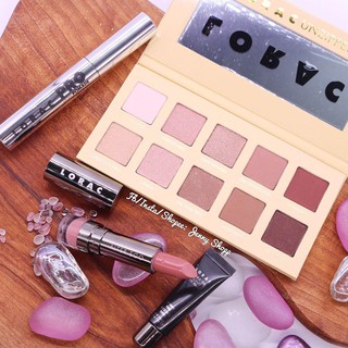 Set 3 sản phẩm phấn mắt + mascara + son lorac pro