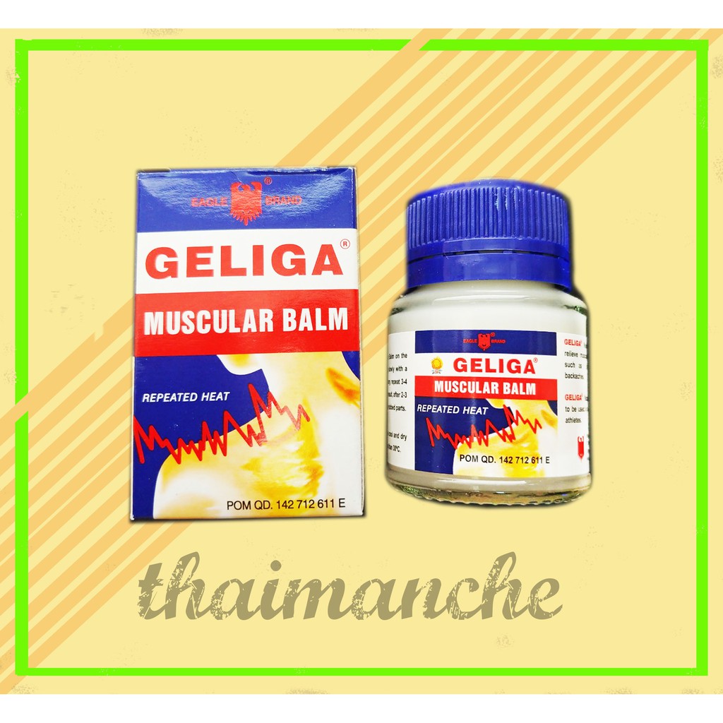 Dầu cù là lửa Geliga Muscular Balm (40gr)
