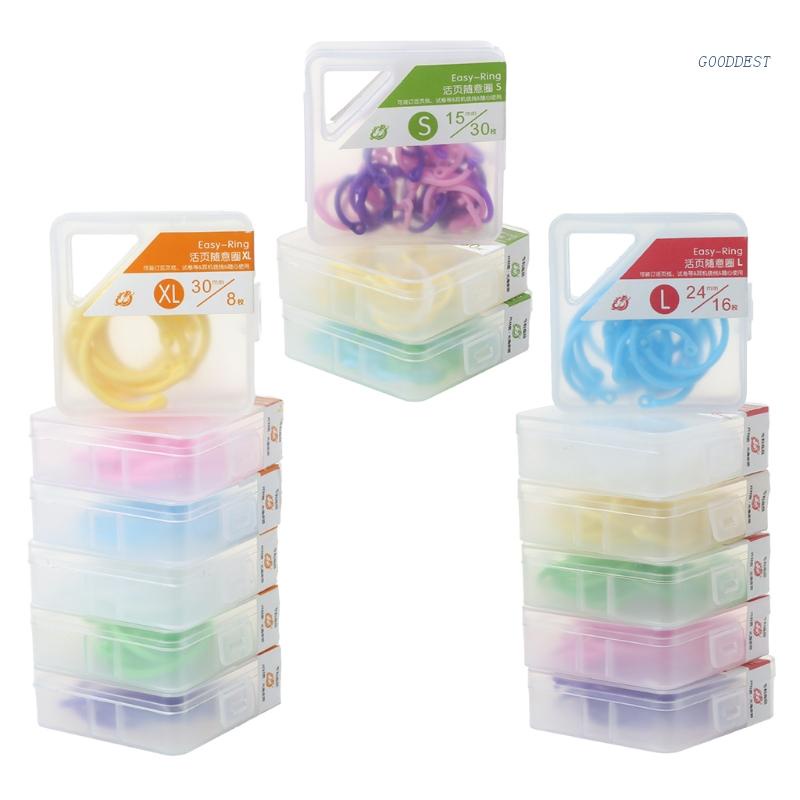 Goo Vòng Kẹp Sách Bằng Nhựa Đa Năng DIY