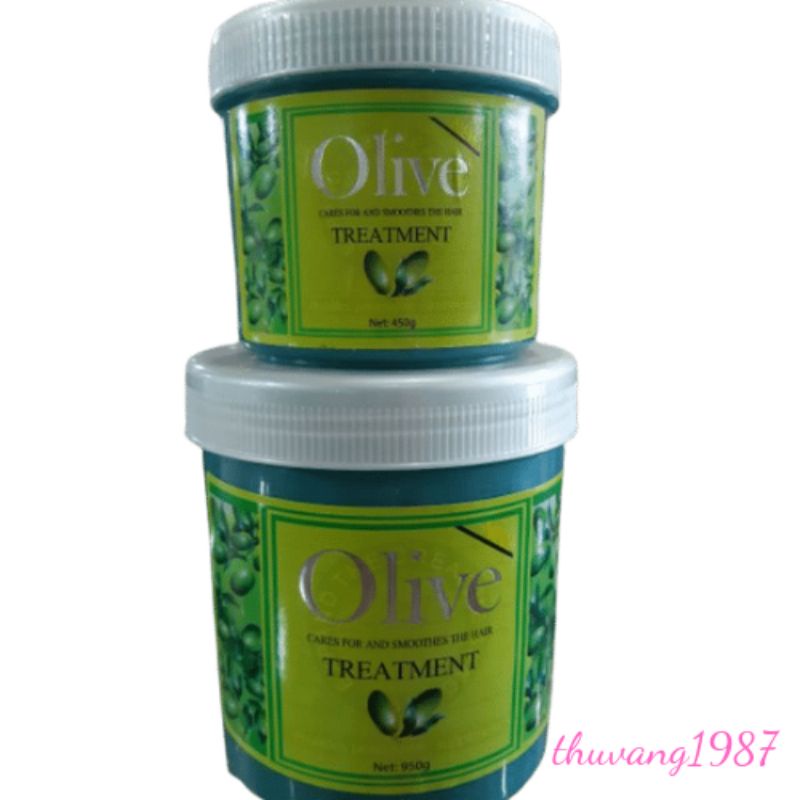 Kem hấp dầu oliu treatment 450g-900g