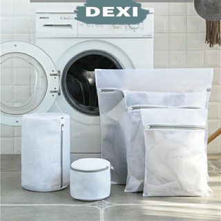 Túi giặt đồ lót, quần áo máy giặt dạng lưới set 5 chiếc dày dặn hàng đẹp DEXI