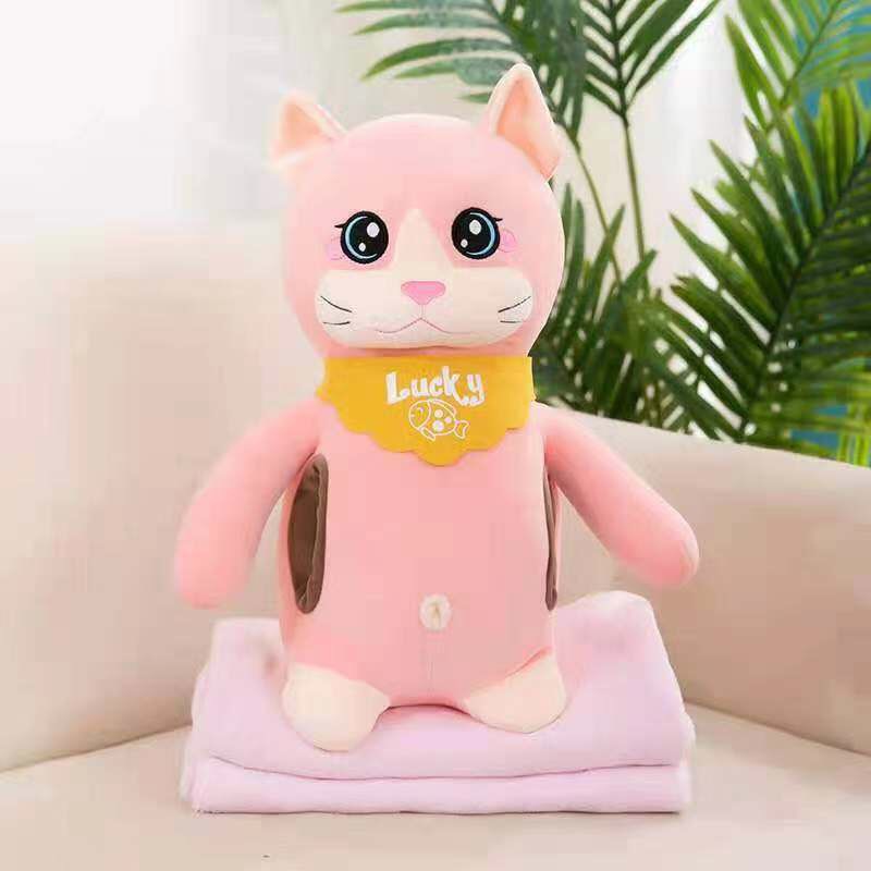 Bộ chăn gối hình thú Mèo Hổ xinh xắn Fhome