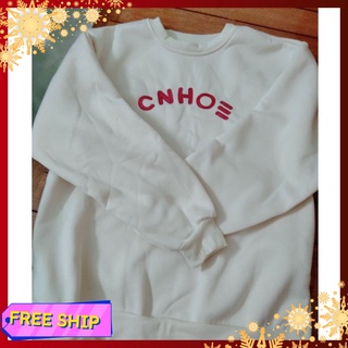 Áo sweater unisex form rộng