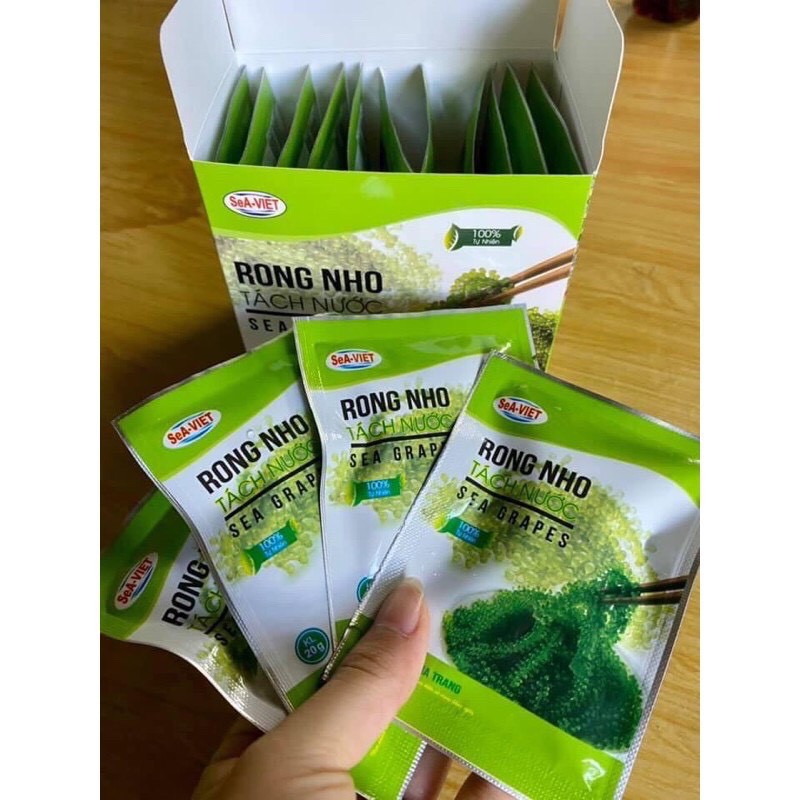 Rong nho tách nước Sea Việt các loại