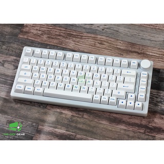 [Quà 200k] Bàn Phím Cơ Không Dây - AKKO PC75B Blue & White (Bluetooth 5.0 / Wireless 2.4Ghz / Hotswap / Foam tiêu Âm)