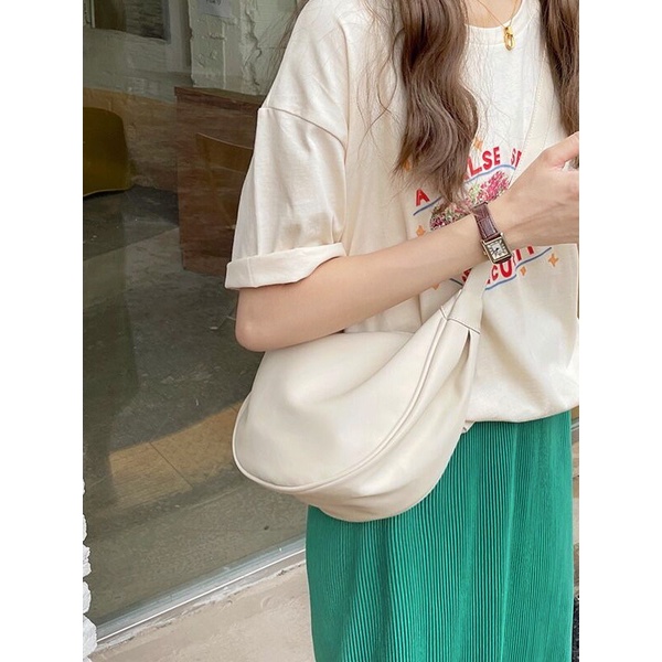 Túi đeo chéo nữ đeo ngực đeo vai nam/nữ thời trang da PU mềm hottrend Superbag668 358