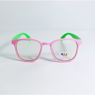 Kính mát trẻ em thời trang JJ5807 gọng nhựa, kiểu kính giả cận dễ thương dành cho bé trai và bé gái từ 1 tới 5 tuổi