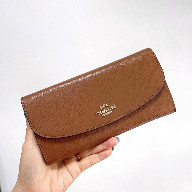 ‼️Rẻ nhất Shopee‼️Ví Coach Canvas nắp gập