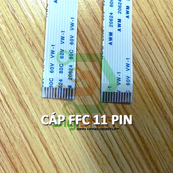 Cáp phẳng 11 pin thay cáp zin có các mã AWM 20706, AWM 20798, AWM 20861, AWM 2896, AWM 20696 ...