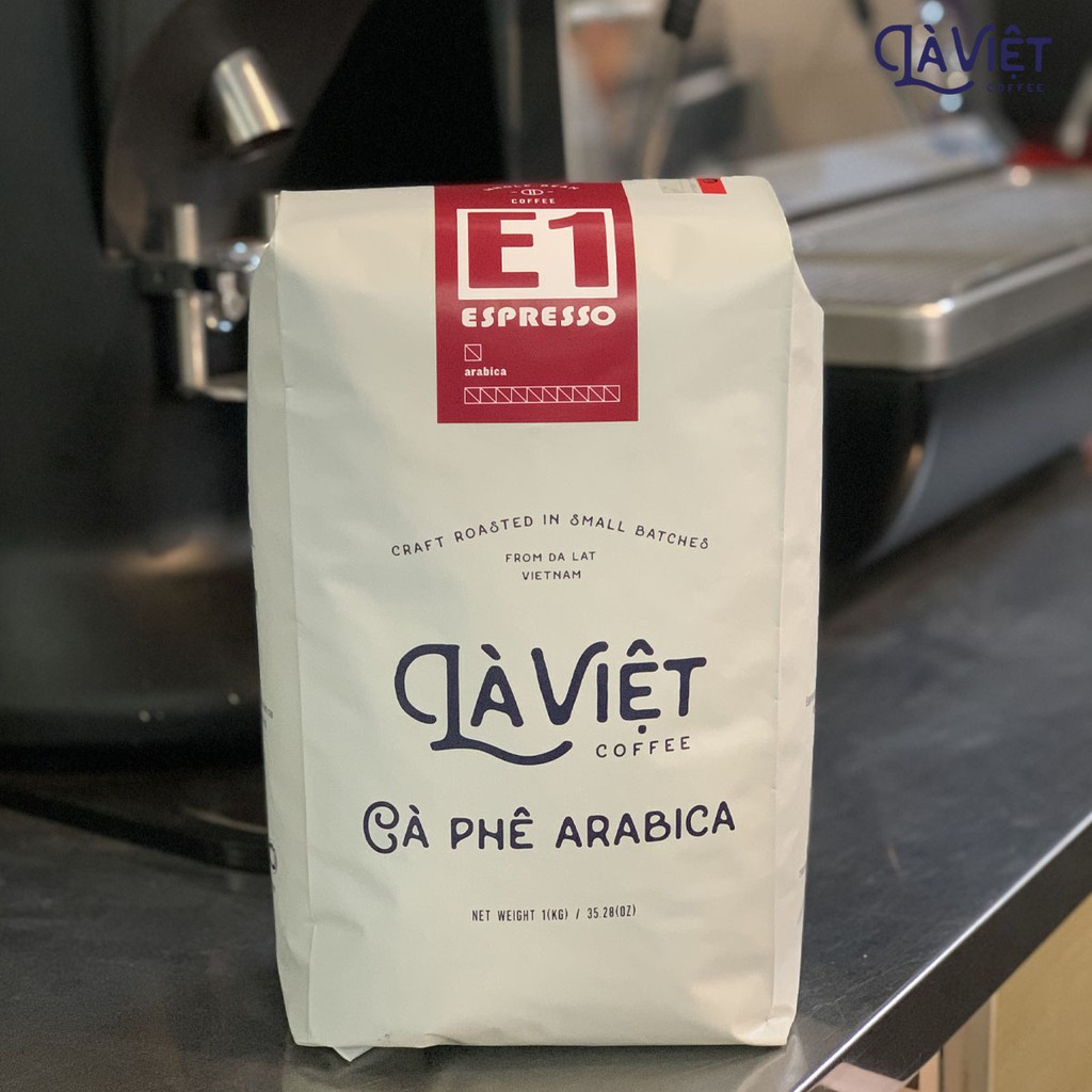 Cà Phê Nguyên Hạt LÀ VIỆT E1 100% Arabica 1kg Vị Cân Bằng | BigBuy360 - bigbuy360.vn