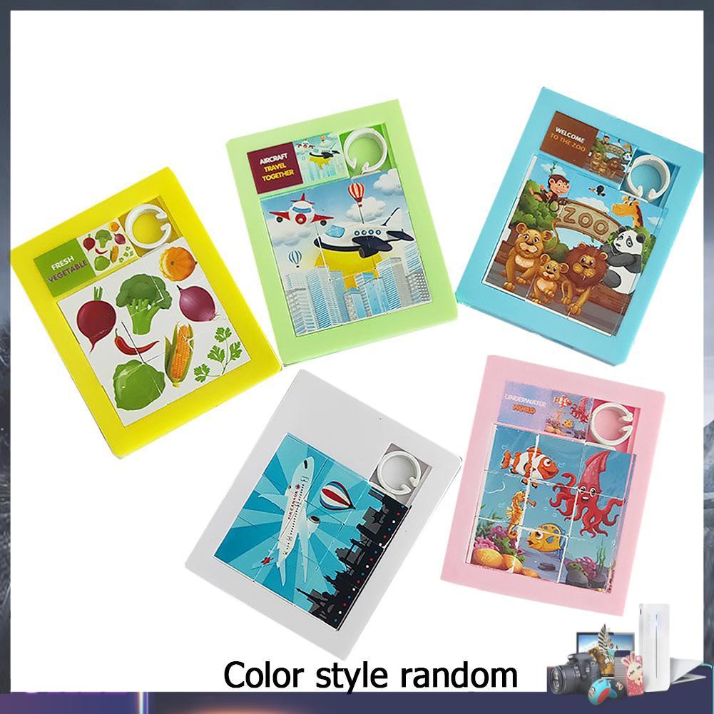 Bộ Đồ Chơi Lắp Ráp 9 Ngăn Hình Động Vật Đáng Yêu