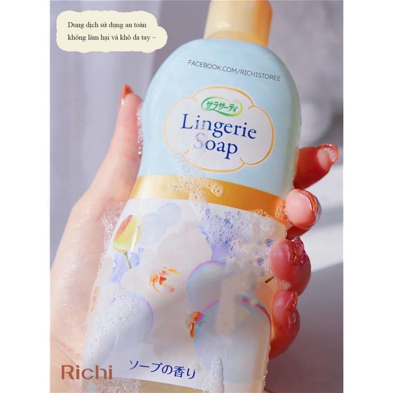 Nước giặt đồ lót Lingeirie Soap 120ml