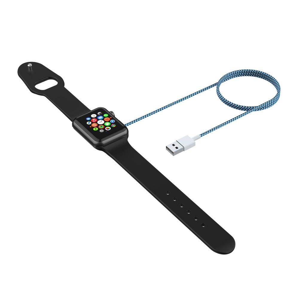 Dây Cáp Sạc Nam Châm AMORUS A4 Sợi Nylon Bện Cho Đồng Hồ Thông Minh Apple Watch 5/ 4/ 3/ 2/ 1