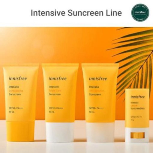 Kem chống nắng lâu trôi làm sáng da innisfree Intensive Triple Care Sunscreen SPF50+