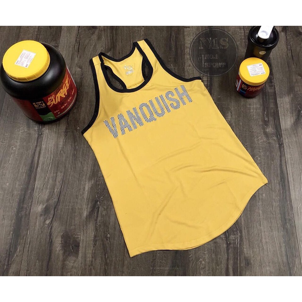 Áo Ba Lỗ Tập Gym 𝐕𝐚𝐧𝐪𝐮𝐢𝐬𝐡 - Tantop Tập Gym